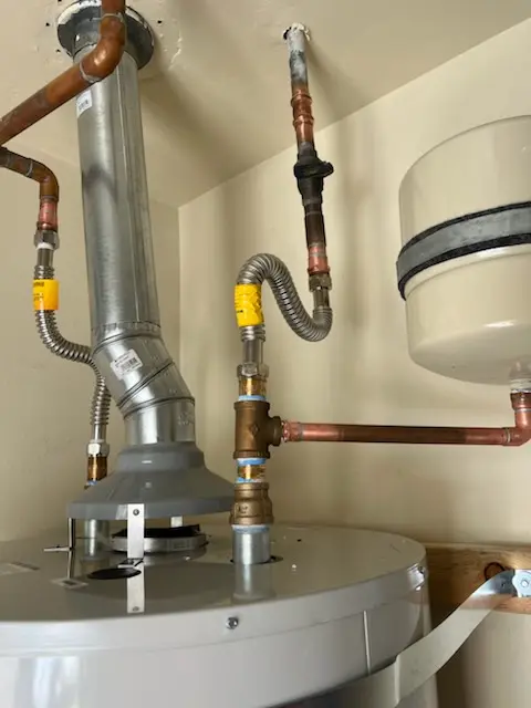 Water heater installation and plumbing repair in Allen
